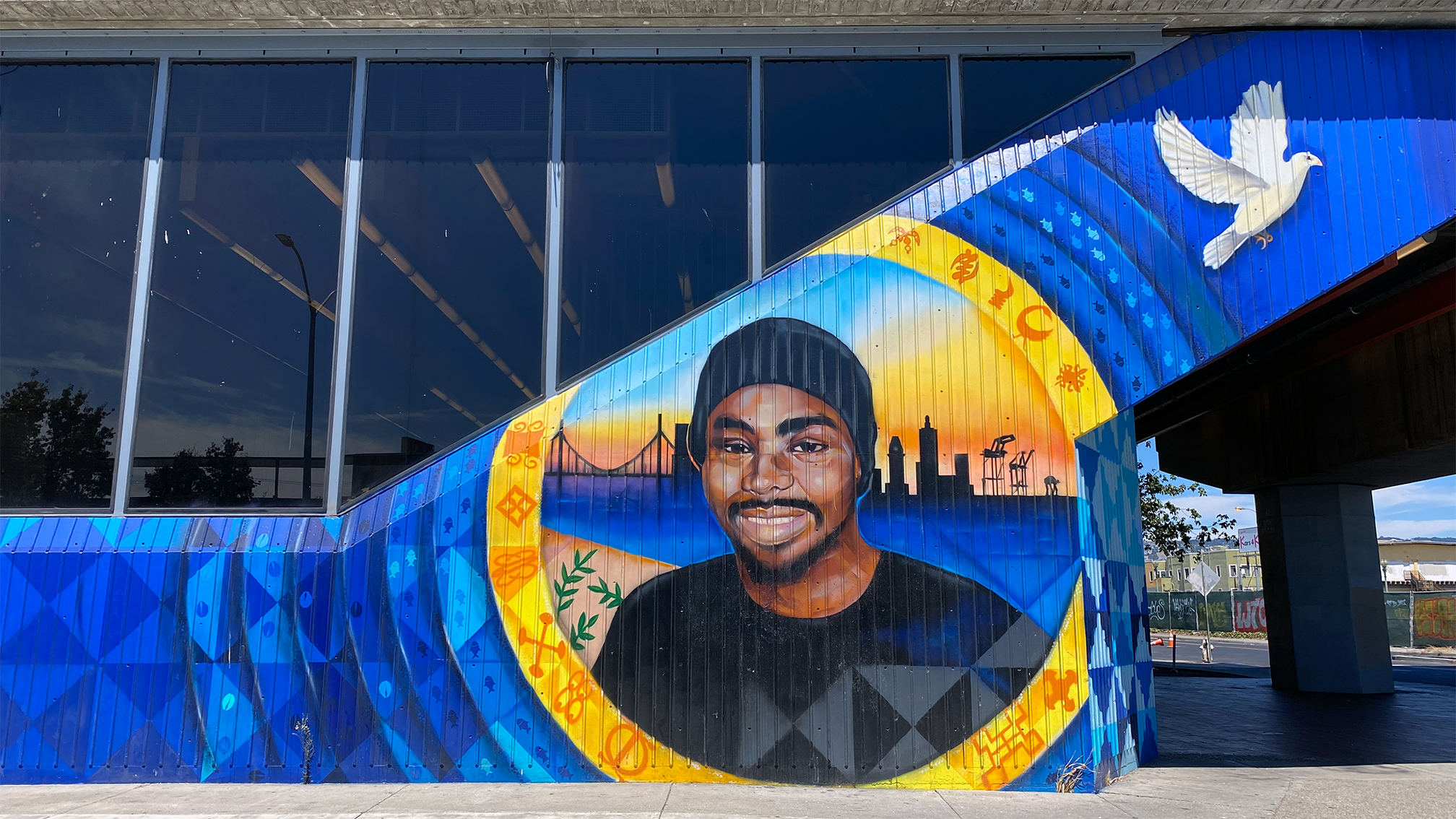 Oscar Grant Mural - Fruitvale BART Station